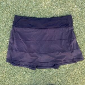 Lululemon Pace Rival Skirt/Skort Black Size 6